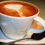 Kaffee mit Liebe gemacht